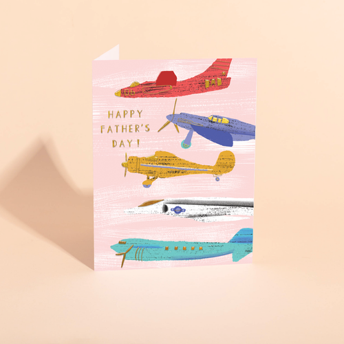 Carolyn Suzuki Father's Day Card - Air Show