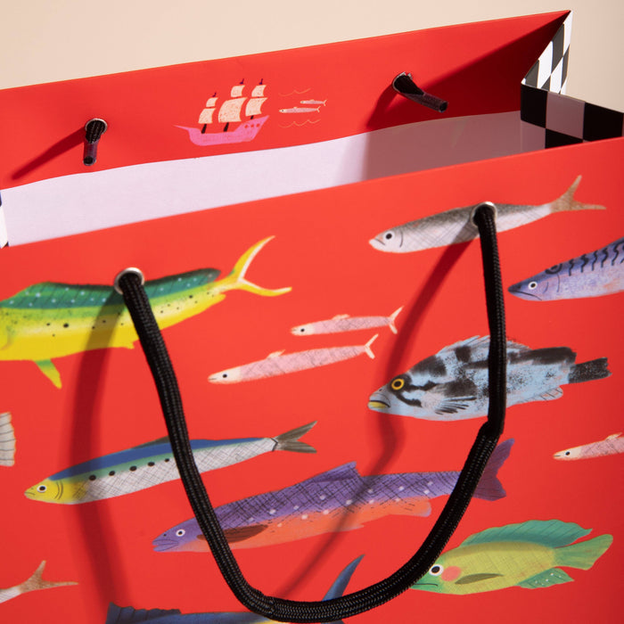 Carolyn Suzuki Gift Bag - Pack of Fish