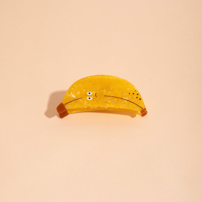 Carolyn Suzuki Hair Claw - Sad Banana