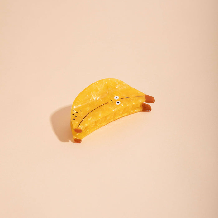 Carolyn Suzuki Hair Claw - Sad Banana