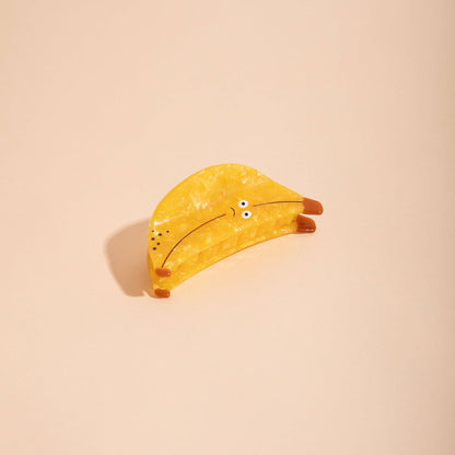 Carolyn Suzuki Hair Claw - Sad Banana