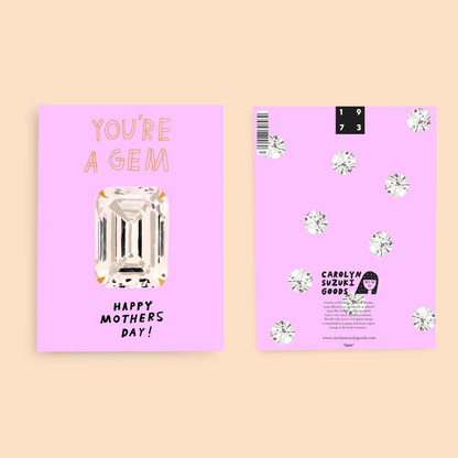 Carolyn Suzuki Mother's Day Card - Gem