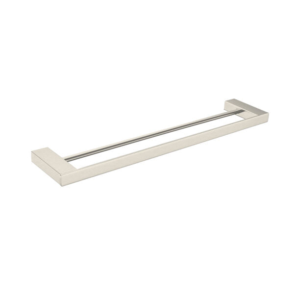 CELIA Double Towel Rail Brushed Nickel 600MM 4624D-BN Accessories Nero