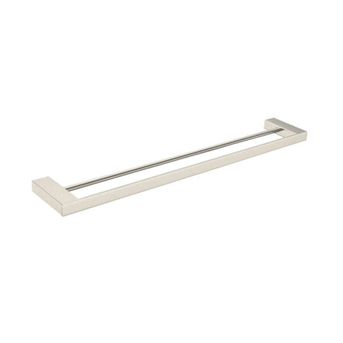 CELIA Double Towel Rail Brushed Nickel 800MM 4630D-BN Accessories Nero