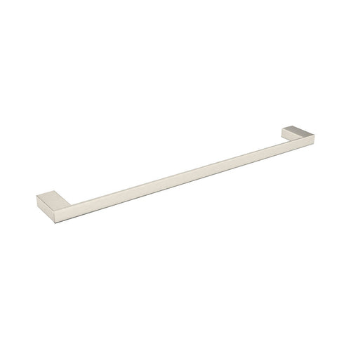 CELIA SINGLE TOWEL RAIL BRUSHED NICKEL 800MM 4630-BN Accessories Nero