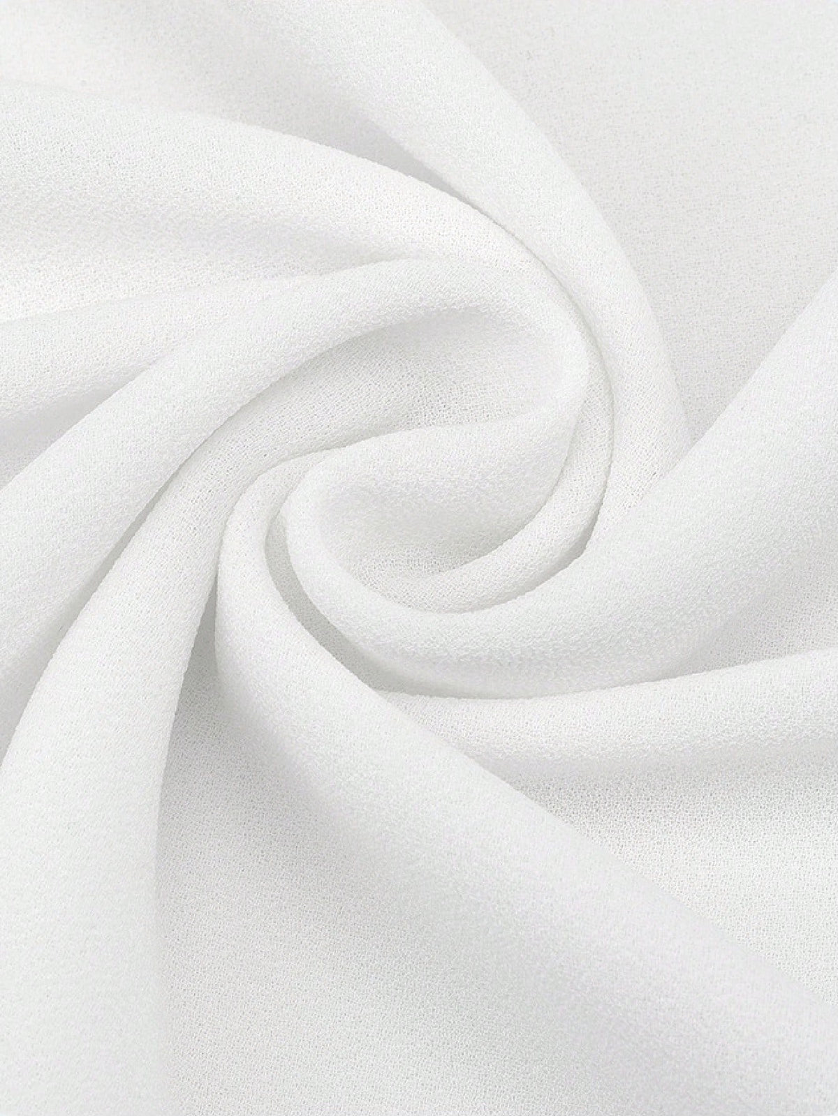 Chiffon Tie-Front Solid Color Shirt, Summer Vacation Cover Up, Beach Cover-Up, Lightweight Short Shawl Top, Spring Casual Cover Up White