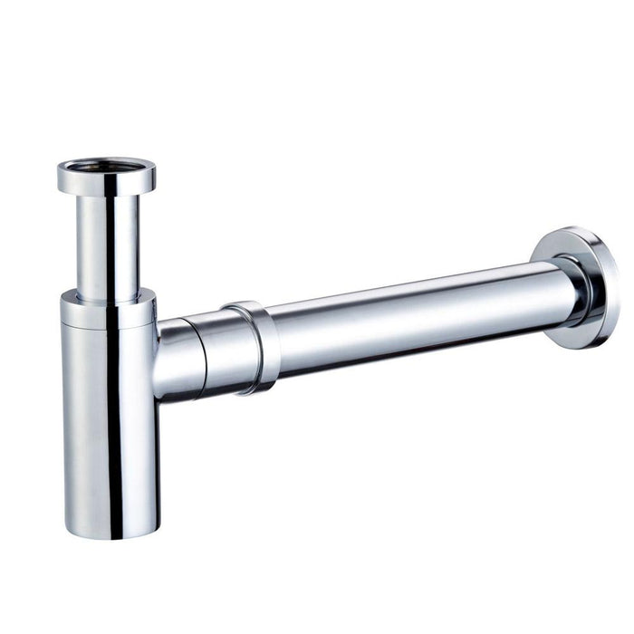 Chrome Round Bottle Trap 32mm/40mm Basins Arova