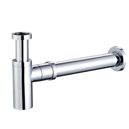 Chrome Round Bottle Trap 32mm/40mm Basins Arova