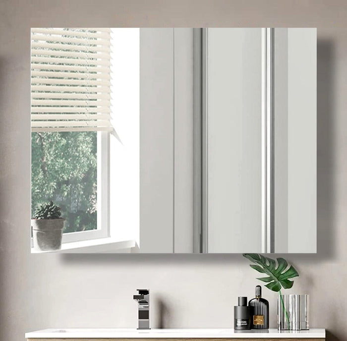 90cm Shaving Mirror Cabinet 2 Door- MC90 Vanities & Mirrors Arova