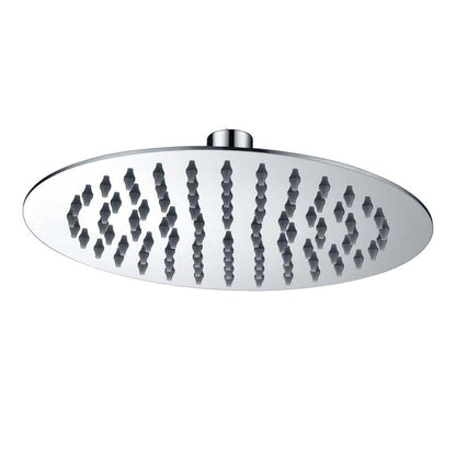 MICA Round Shower Head 200mm Chrome Showers Arova