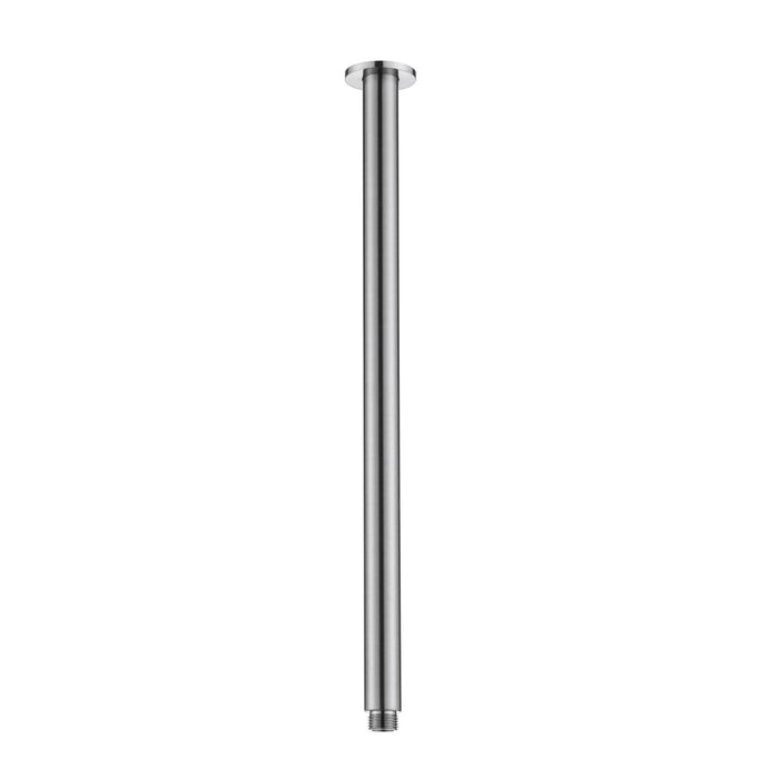 COMO Ceiling Shower Arm 450mm Brushed Nickel Showers Arova