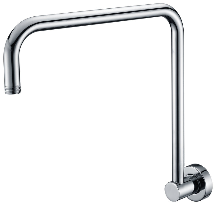 COMO High Rise Shower Arm Round Chrome Showers Arova