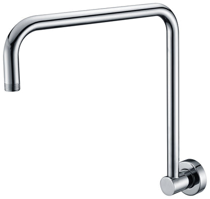 COMO High Rise Shower Arm Round Chrome Showers Arova