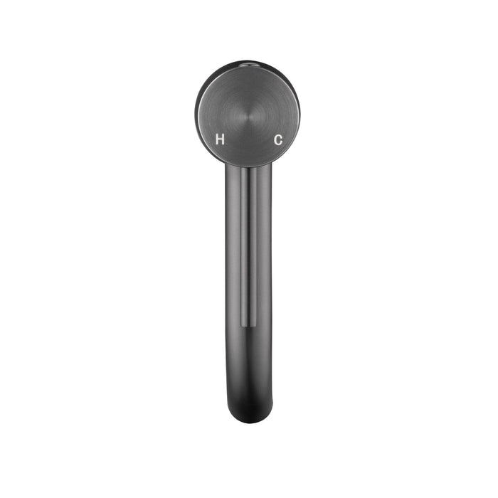 CLIO Round Basin Mixer Gunmetal Tapware Arova