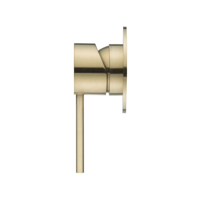 CLIO Round Shower / Bath Mixer Brush Gold Tapware Arova