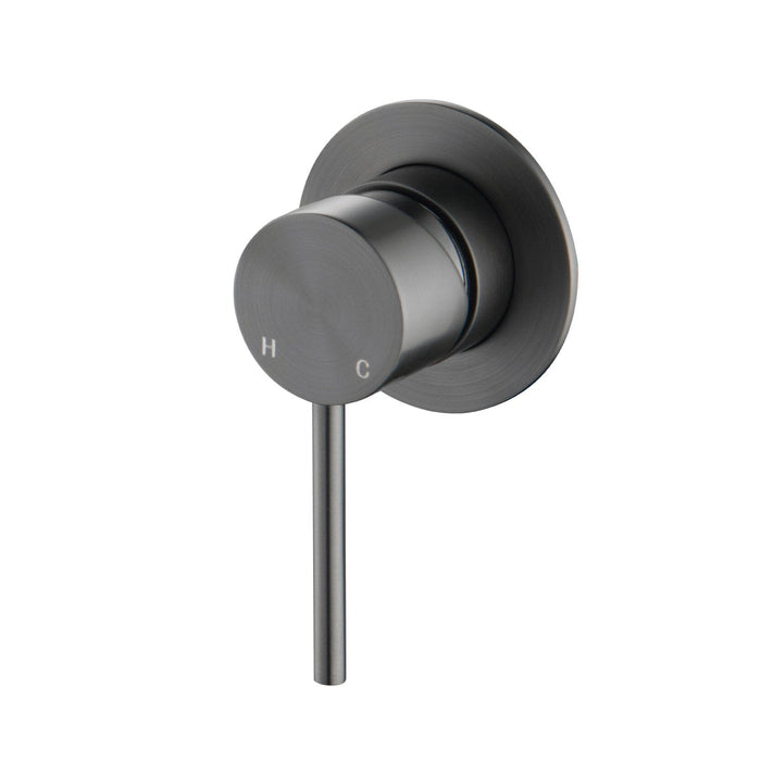 CLIO Round Shower / Bath Mixer Gunmetal Tapware Arova