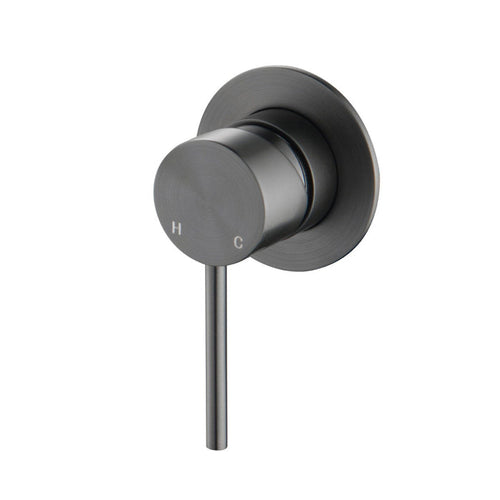 CLIO Round Shower / Bath Mixer Gunmetal Tapware Arova