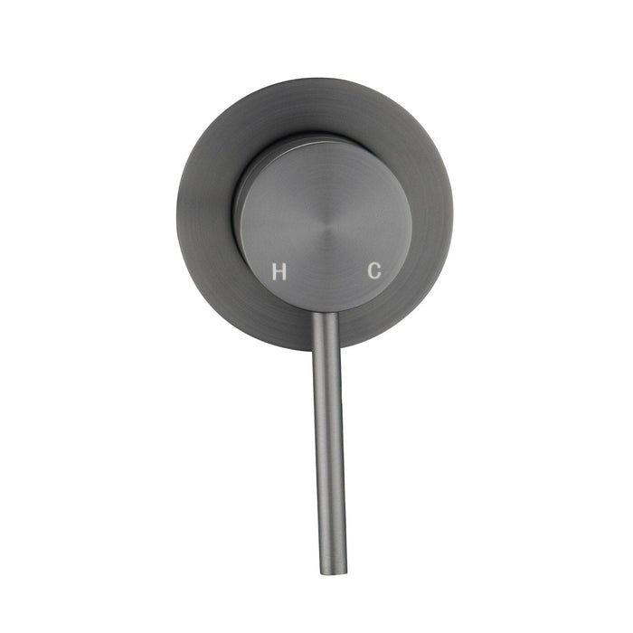CLIO Round Shower / Bath Mixer Gunmetal Tapware Arova