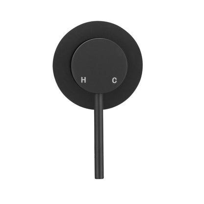 CLIO Round Shower / Bath Mixer Matte Black Tapware Arova
