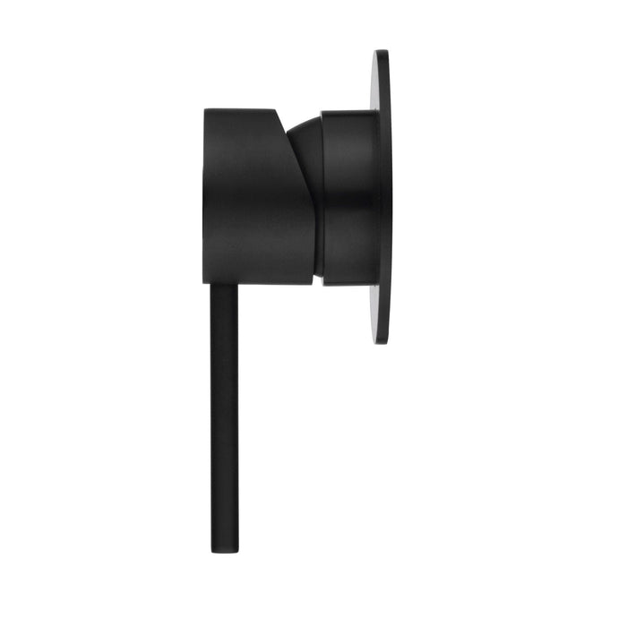 CLIO Round Shower / Bath Mixer Matte Black Tapware Arova