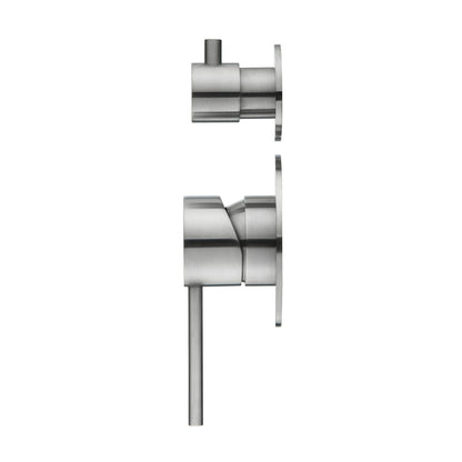 CLIO Shower / Bath Mixer with Divertor Brushed Nickel AROVA