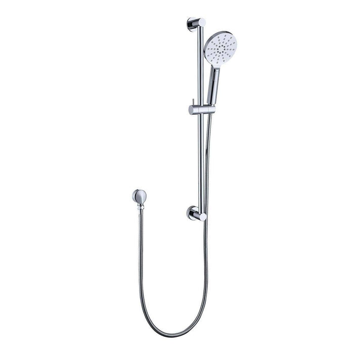 Como Shower Rail Round Chrome Showers Arova