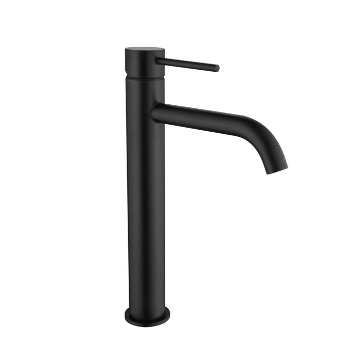CLIO Tall Basin Mixer Matte Black Tapware Arova