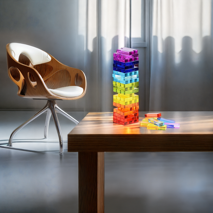 CMY Cubes - Newton's Tower (Final Sale)