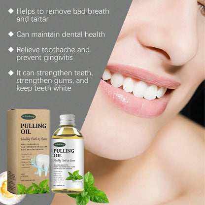 Coconut Mouthwash Fresh Breath Odor Gentle Care Clean Teeth Care Mouthwash