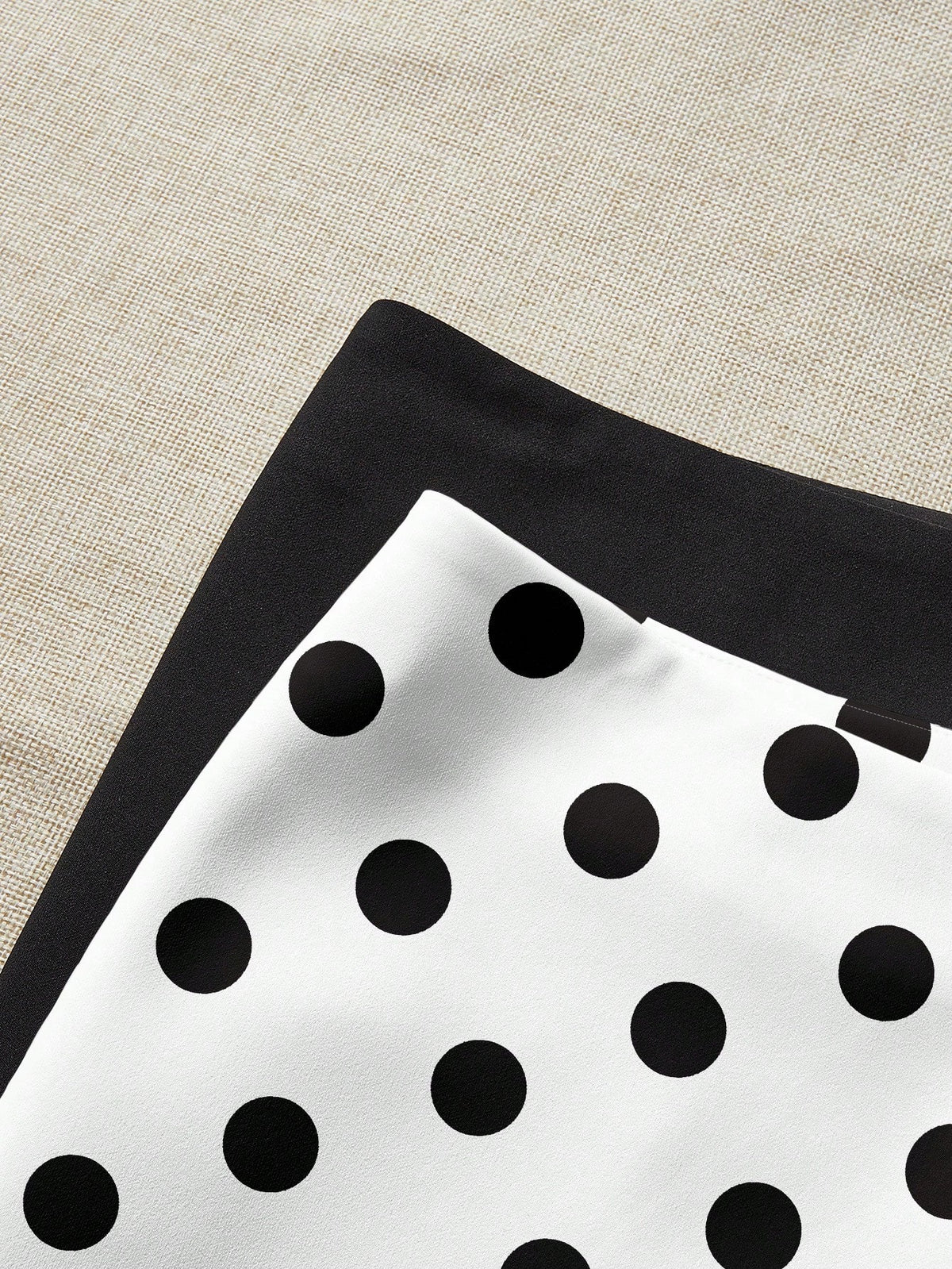 Comfortcana 2pcs Casual Polka Dot Print Mini Skirt, Versatile For Daily, Party, Airport, Comfortable For Spring/Summer Carnival