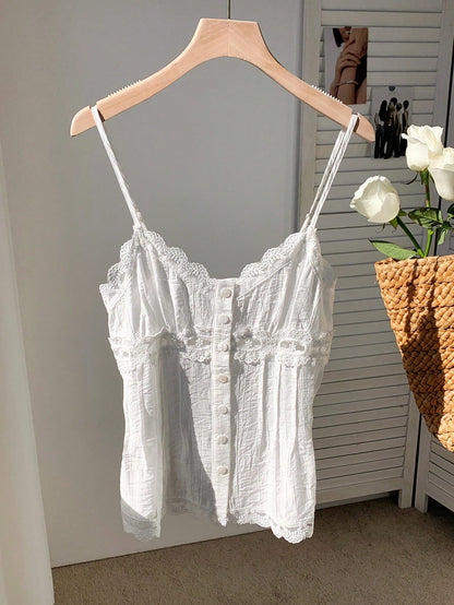 Comfortcana Women's Solid Color Camisole, Fashionable For Summer