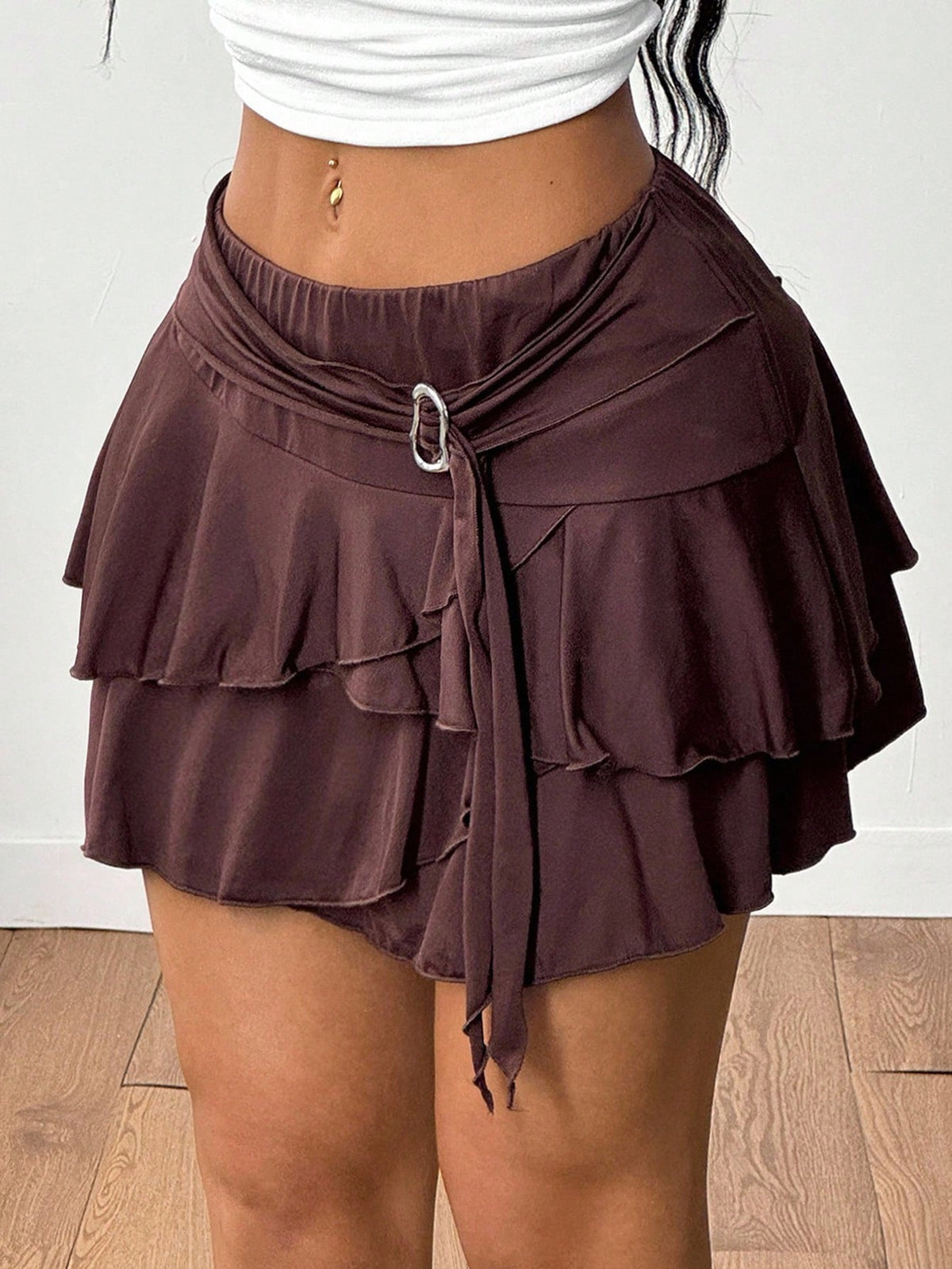 Coolane Summer For Women Streetwear Cute Sexy Casual Basic Western Wear Vacation Vintage Straps Black Mini Skirt, Vacation Women Beach Vacation