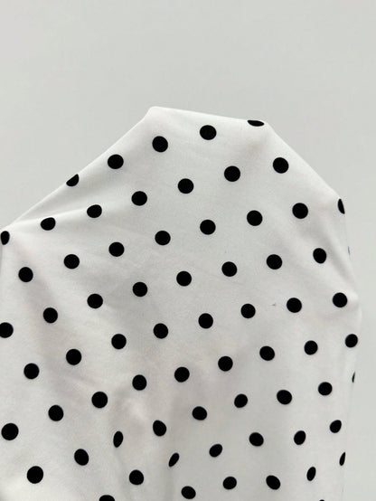 Coolane Summer For Women Streetwear Going Out Y2K Casual Sexy Polka Dot Print Notch Neck Fitted Cropped Tank Top, Summer Holiday Style, White Top