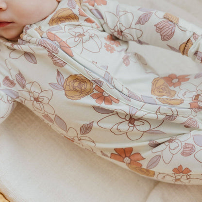 Copper Pearl - Zip-Up Footie Pajama - Ferra