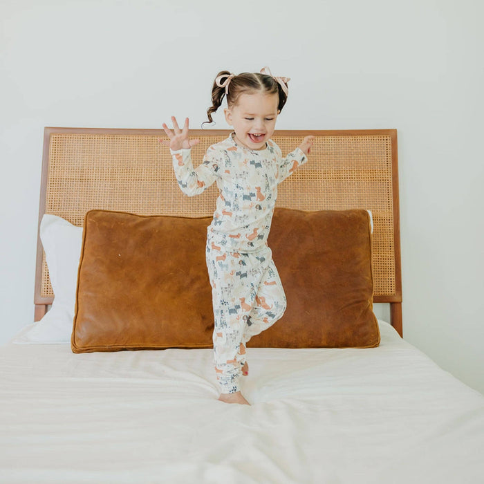 Copper Pearl Long Sleeve Pajama Set - Rufus