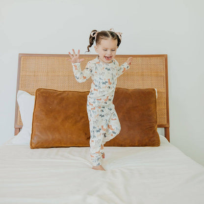 Copper Pearl Long Sleeve Pajama Set - Rufus
