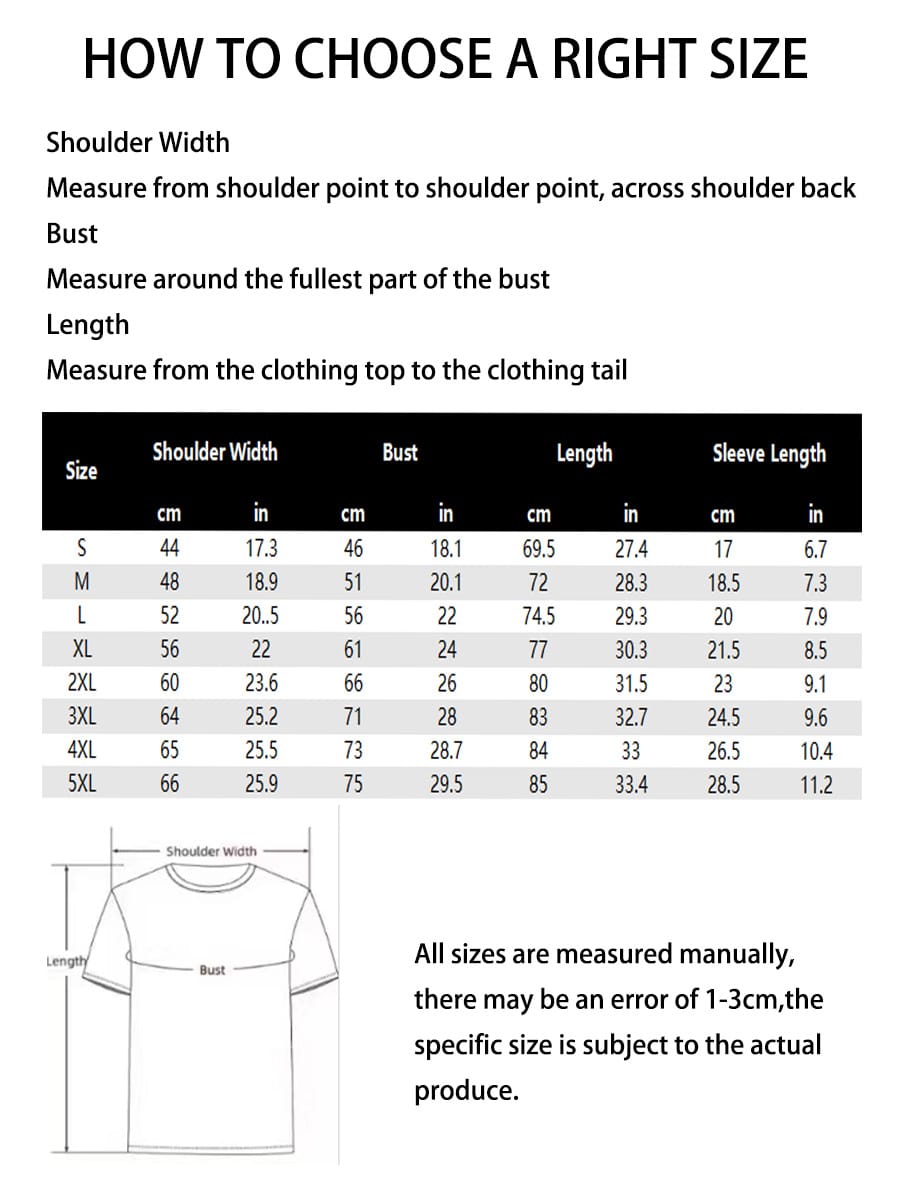 Cotton 180g White Printed T-Shirt- Short Sleeve Cartoon Character Drawing Style Soft & Light Beige-Friendly, Machine Washable, Basic & Versatile