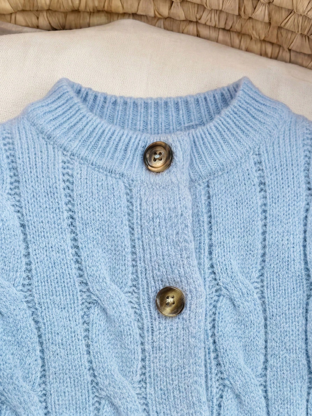 Cozy Long Sleeve Newborn Button-Up Jumpsuit In Soft Striped Fabric Newborn Knit Outfit Boy Newborn Outfit Photoshoot Boy Neutral Newborn Baby Clothes Newborn Sweater Romper Newborn Knit Romper,In Fall