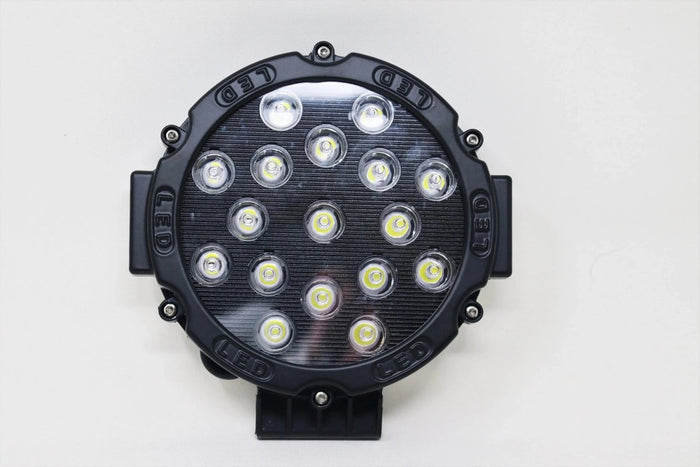 Crawford 6-inch LED spot lights with aluminum housing for off-road applications
