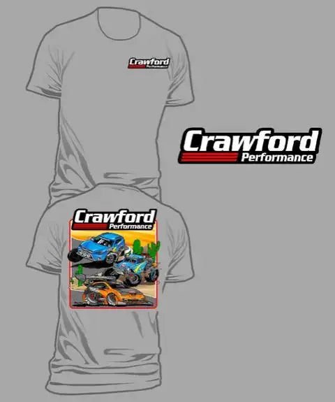 Crawford Performance Legacy logo cotton t-shirt