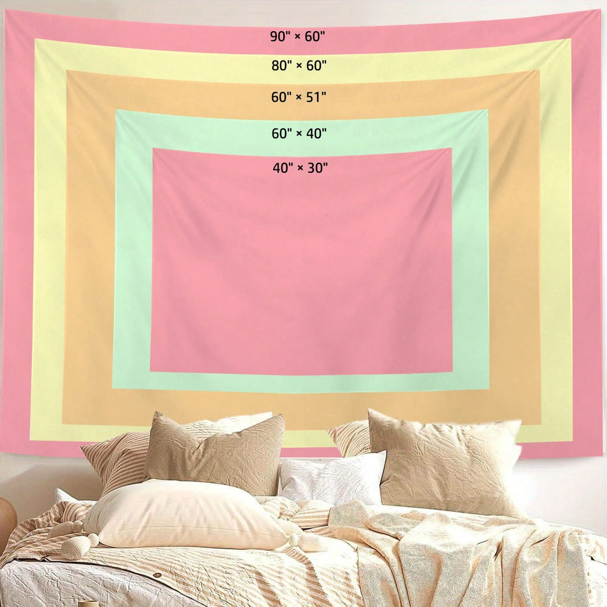 Custom Bachelorette Party Backdrop Tapestry, Personalized Bride To Be Banner, Pink Bridal Shower Photo Booth Background Decor For Wedding Party