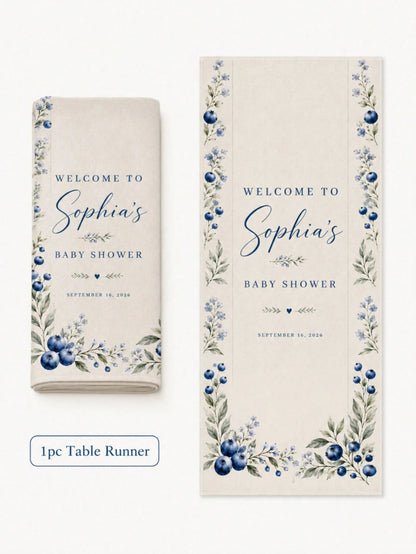 Customizable Wedding Table Cards, Personalized Text And Date, Bride And Groom Tablecloth Decor, Personalized Wedding Reception Banner, Bride And Groom Name Decor, Suitable For Parties, Weddings, Birth