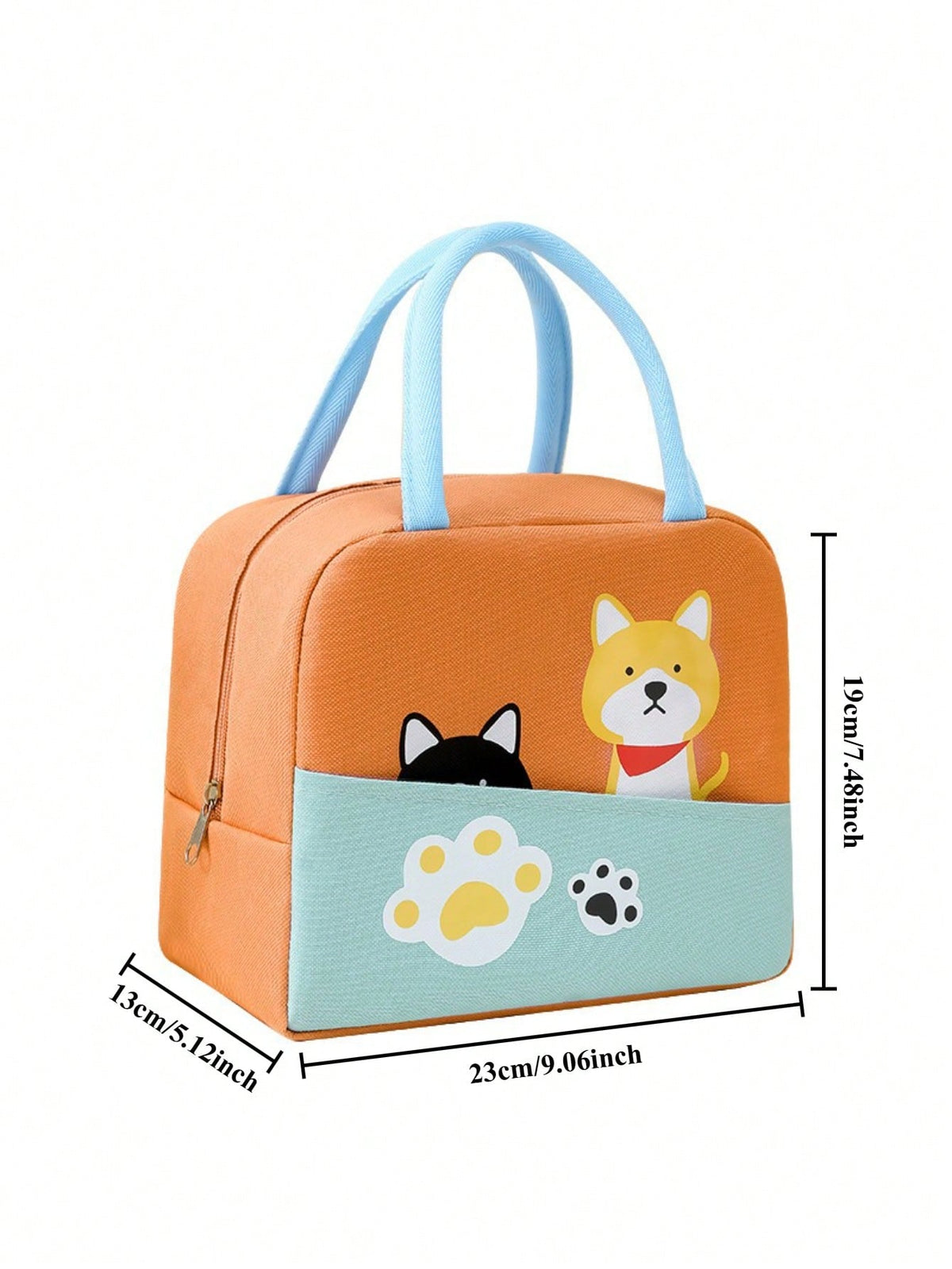Cute Stylish Insulated Lunch Tote Bag, Waterproof Thickened Aluminum Foil Thermal Cooler Bag,Ideal Gift Choice For Daily Present Use