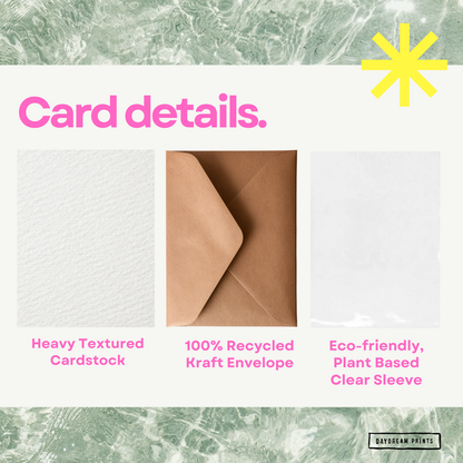 Daydream Prints Greeting Card - Sunshine and Seashells