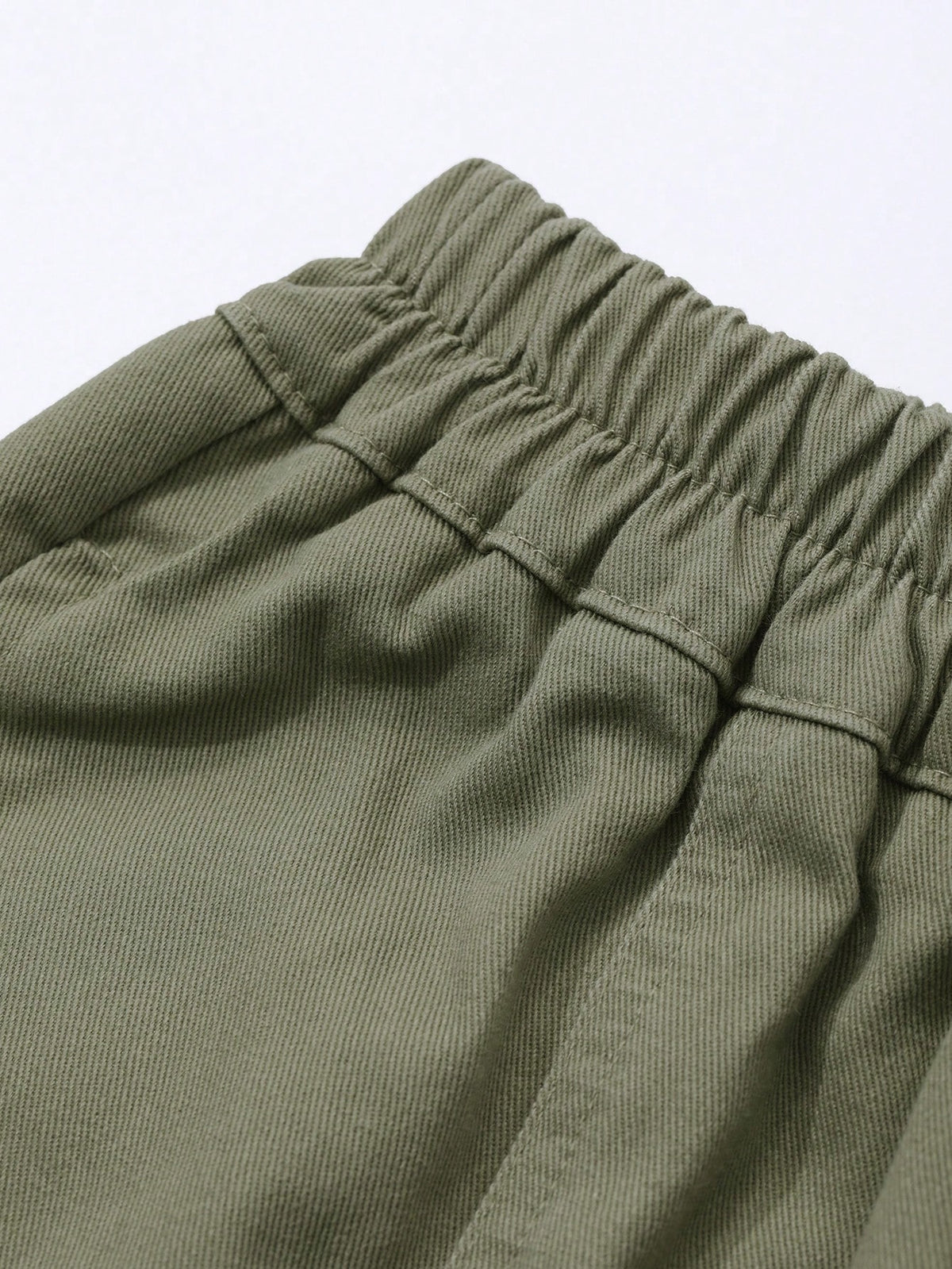 Dazy Kids Young Boy Solid Color Pocket Minimalist Casual Long Pants For Daily Wear