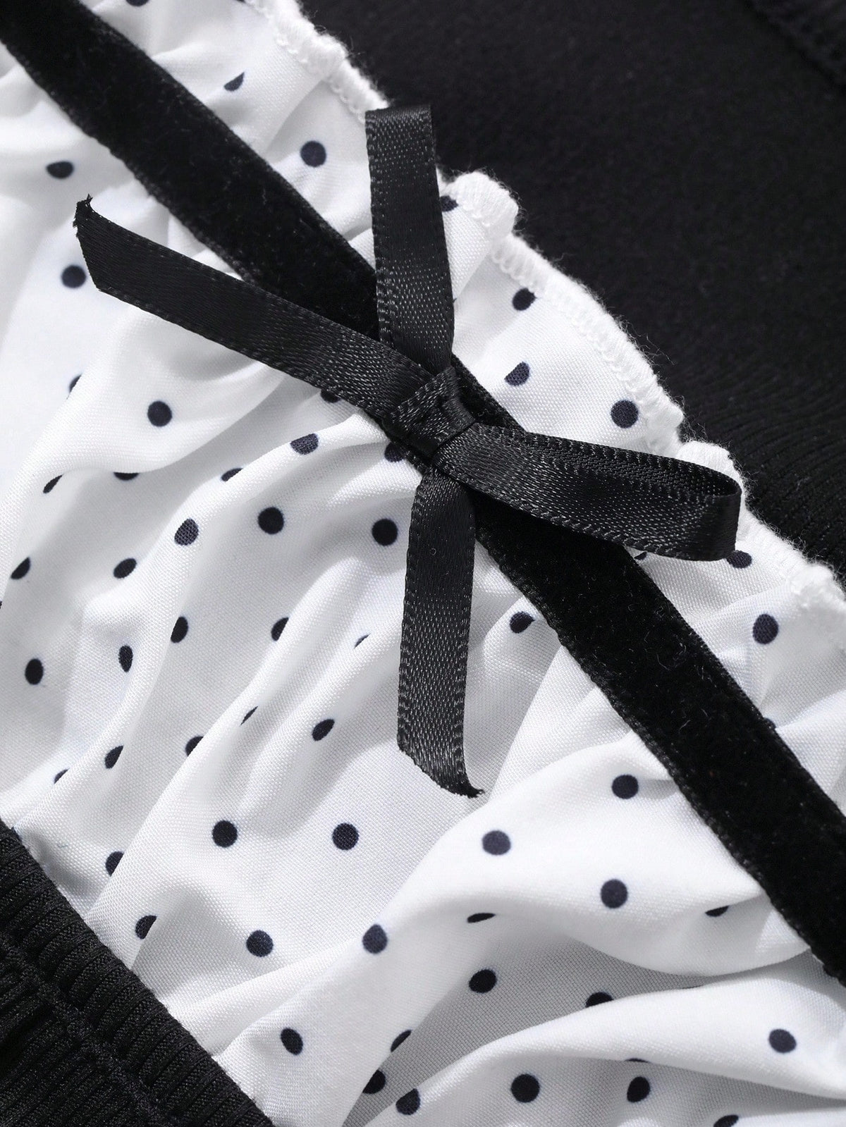 DAZY Women Contrast Color Bow Casual Short Sleeve T-Shirt Summer Babydoll Top Cute Tops
