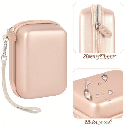 Digital Camera Protective Case Compatible With CAMKORY/Pixpro/VAHOIALD/DSCW800 830/PowerShot 180 190- Case Only (Camera Not Included), Camera Bag
