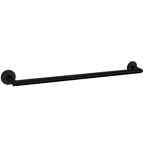 Dolce 700MM Single Towel Rail Matte Black 3630-MB Accessories Nero