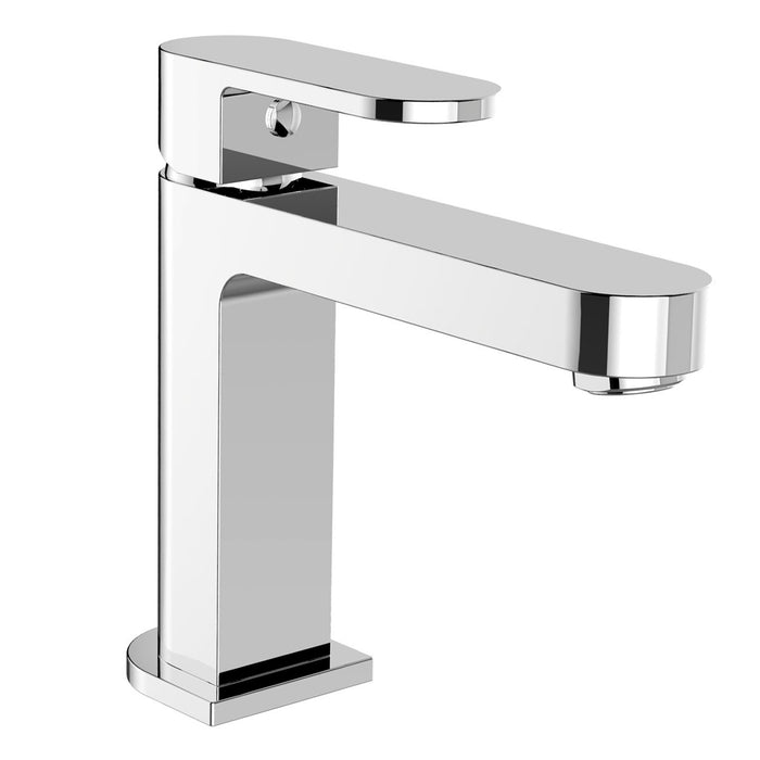 Ecco Basin Mixer Chrome Tapware Nero