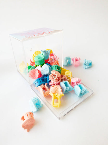 Eggy Cakes - Mini Strawberry Hair Clips (36 Pack)